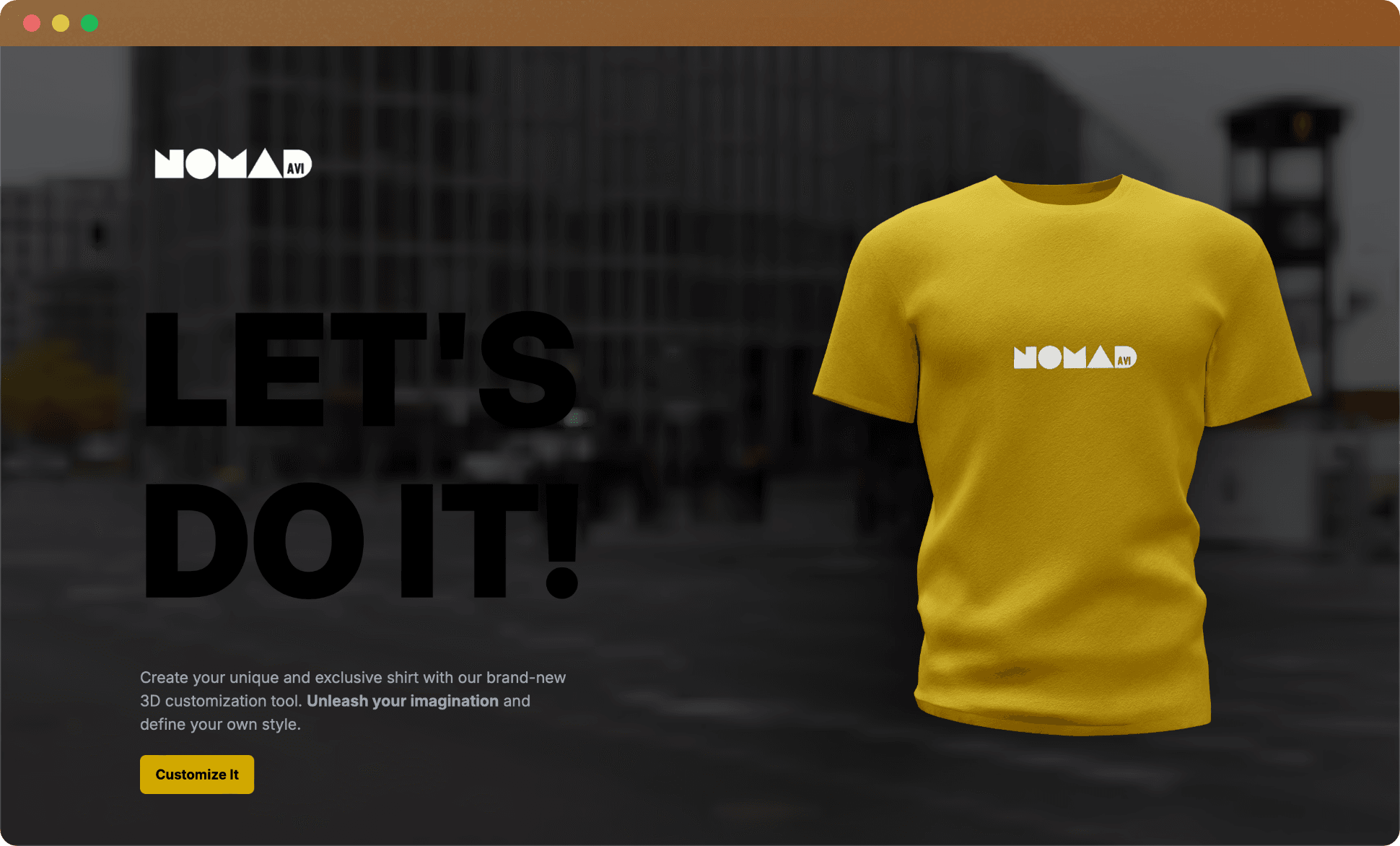 3D Tee Designer